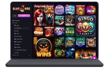 SlotVibe Casino registreren 